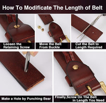 Genuine Cowhide leather belts for men. Fancy  vintage.
