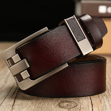 Belt male leather, belt men strap, male genuine leather pin buckle belts for men. BUY IT TODAY!
